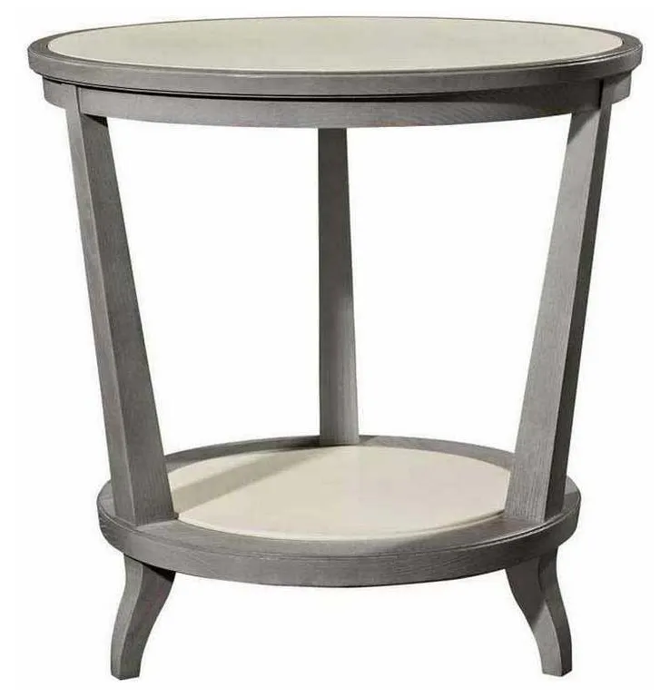 Hickory Chair HC186-70 Rye Round Side Table Ash Hickory Chair HC186-70 Rye Round Side Table Ash