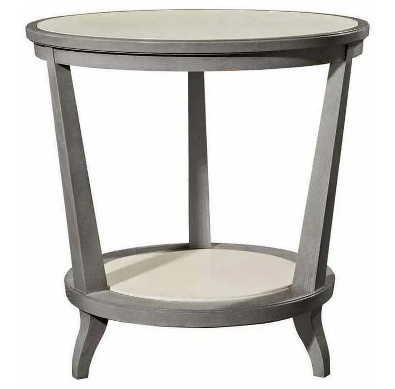 Hickory Chair HC186-70 Rye Round Side Table Ash Hickory Chair HC186-70 Rye Round Side Table Ash
