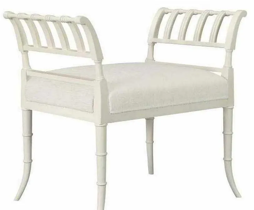 Hickory Chair HC2607-53 Gardner Made To Measure Bench Hickory Chair HC2607-53 Gardner Made To Measure Bench