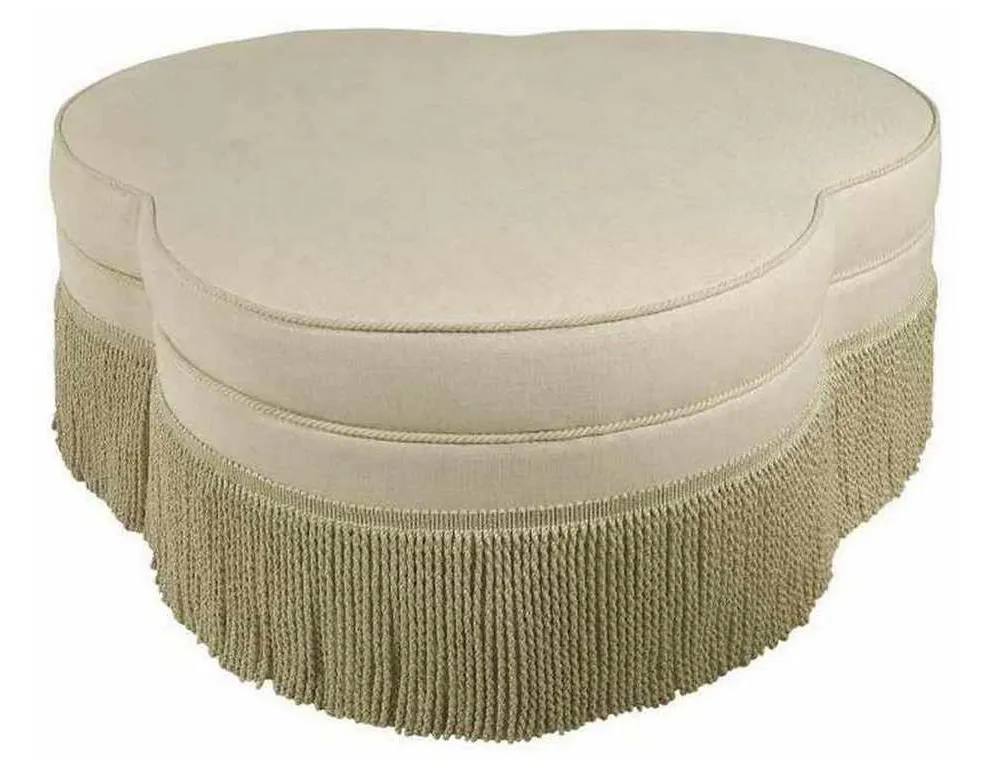 Hickory Chair HC395-29 Cloverleaf Ottoman Hickory Chair HC395-29 Cloverleaf Ottoman