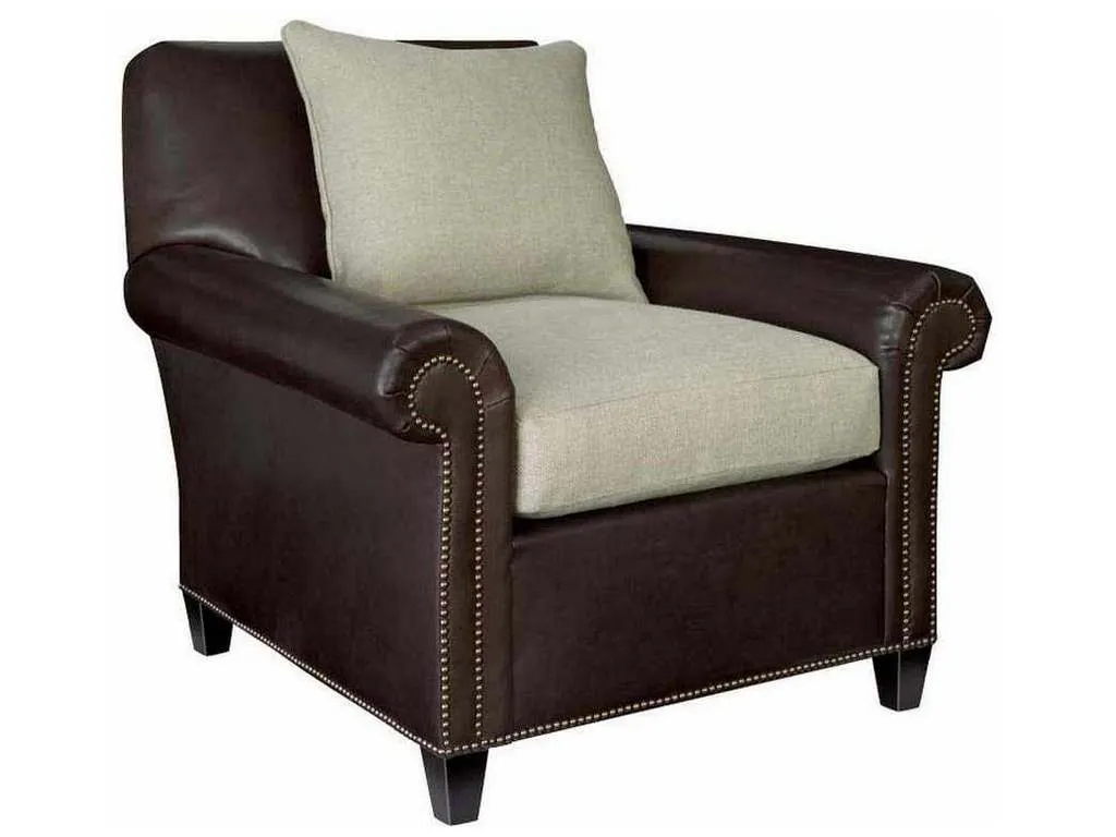 Hickory Chair HC4100-04 Silhouettes Lawson Arm Lounge Chair