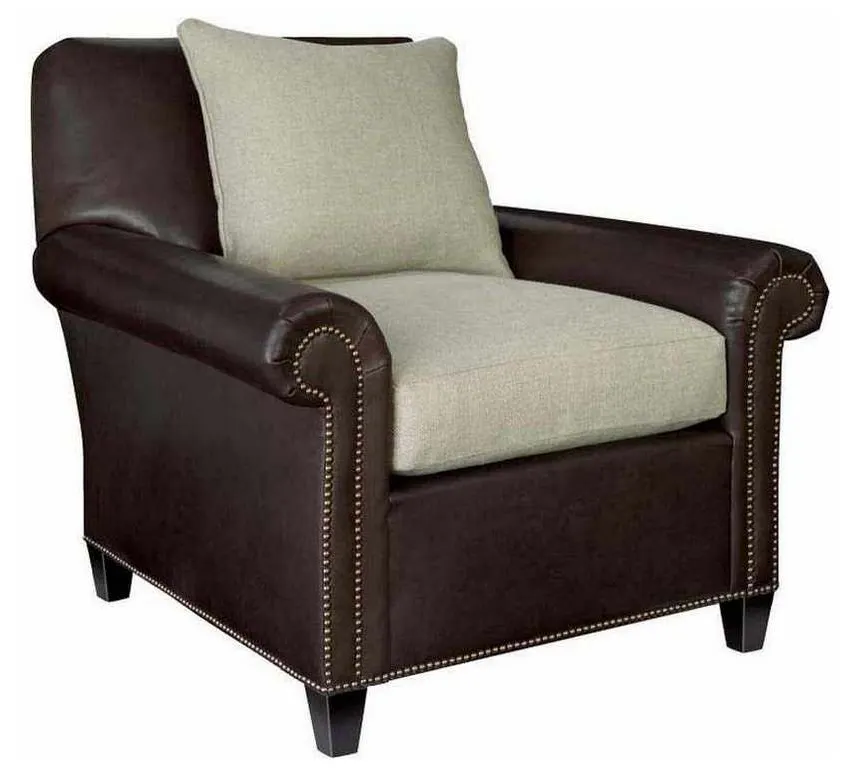Hickory Chair HC4100-04 Silhouettes Lawson Arm Lounge Chair Hickory Chair HC4100-04 Silhouettes Lawson Arm Lounge Chair