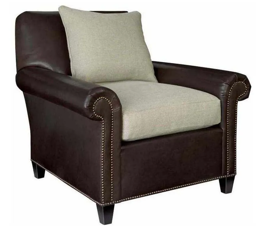 Hickory Chair HC4100-04 Silhouettes Lawson Arm Lounge Chair Hickory Chair HC4100-04 Silhouettes Lawson Arm Lounge Chair