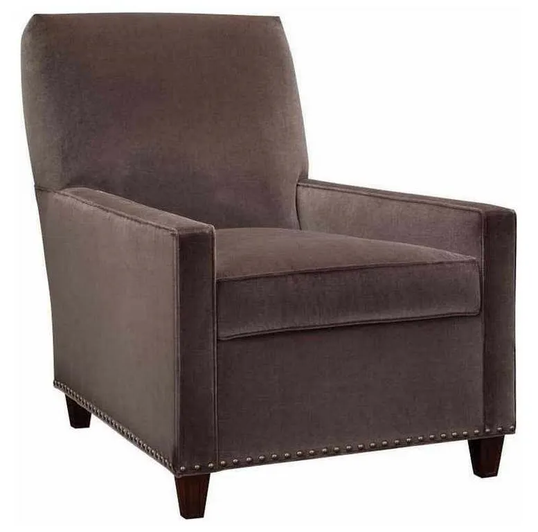 Hickory Chair HC4100-13 Silhouettes Narrow Square Arm Chair Hickory Chair HC4100-13 Silhouettes Narrow Square Arm Chair