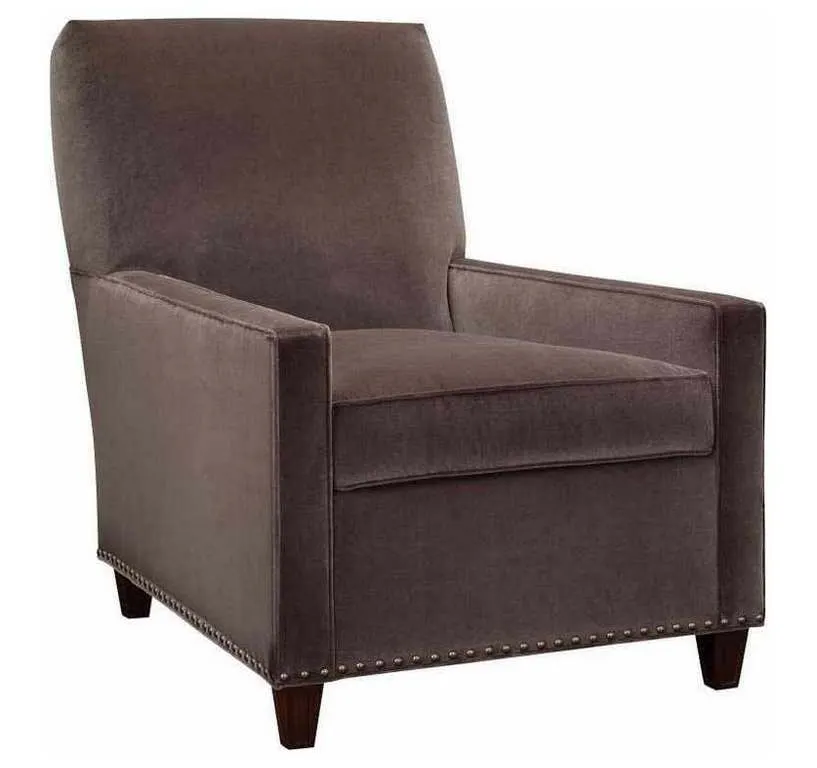 Hickory Chair HC4100-13 Silhouettes Narrow Square Arm Chair Hickory Chair HC4100-13 Silhouettes Narrow Square Arm Chair
