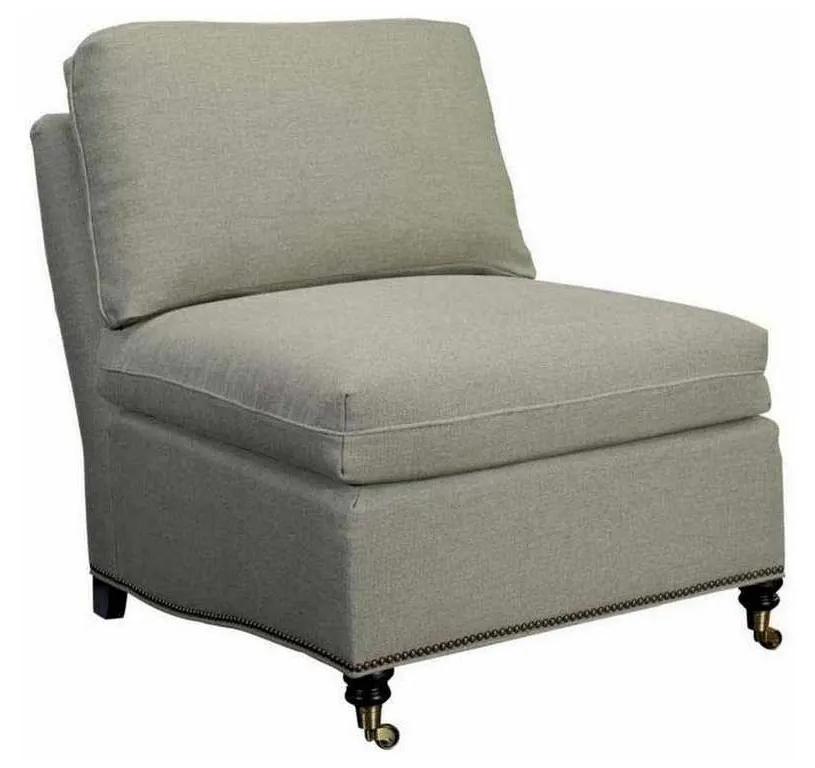 Hickory Chair HC4122-00 Silhouettes M2M Armless Chair Hickory Chair HC4122-00 Silhouettes M2M Armless Chair