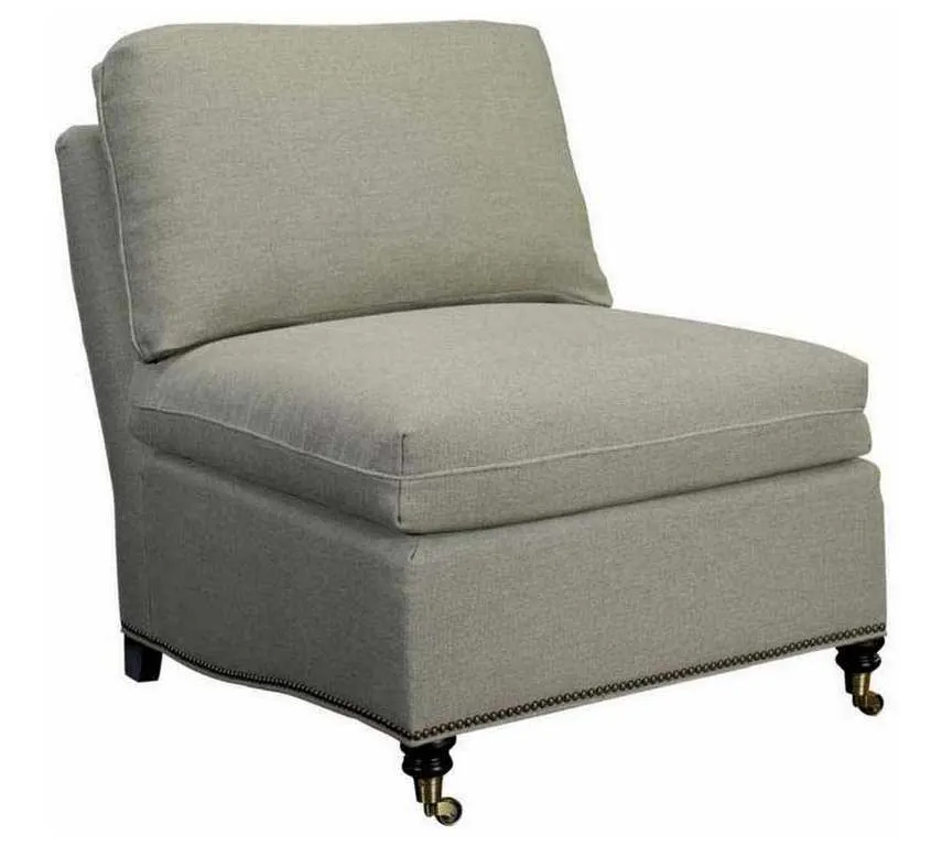 Hickory Chair HC4122-00 Silhouettes M2M Armless Chair Hickory Chair HC4122-00 Silhouettes M2M Armless Chair