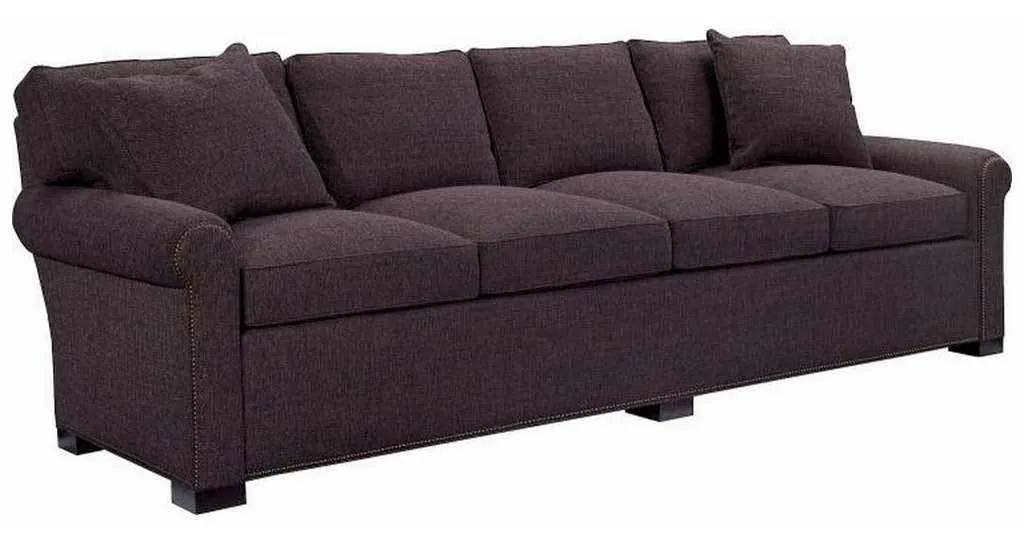 Hickory Chair HC4122-07 Silhouettes M2M Raised Panel Lawson Arm Sofa Hickory Chair HC4122-07 Silhouettes M2M Raised Panel Lawson Arm Sofa