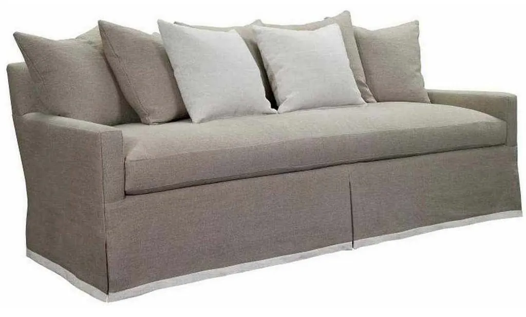 Hickory Chair HC4220-13 Sofa with Dressmaker Skirt Hickory Chair HC4220-13 Sofa with Dressmaker Skirt