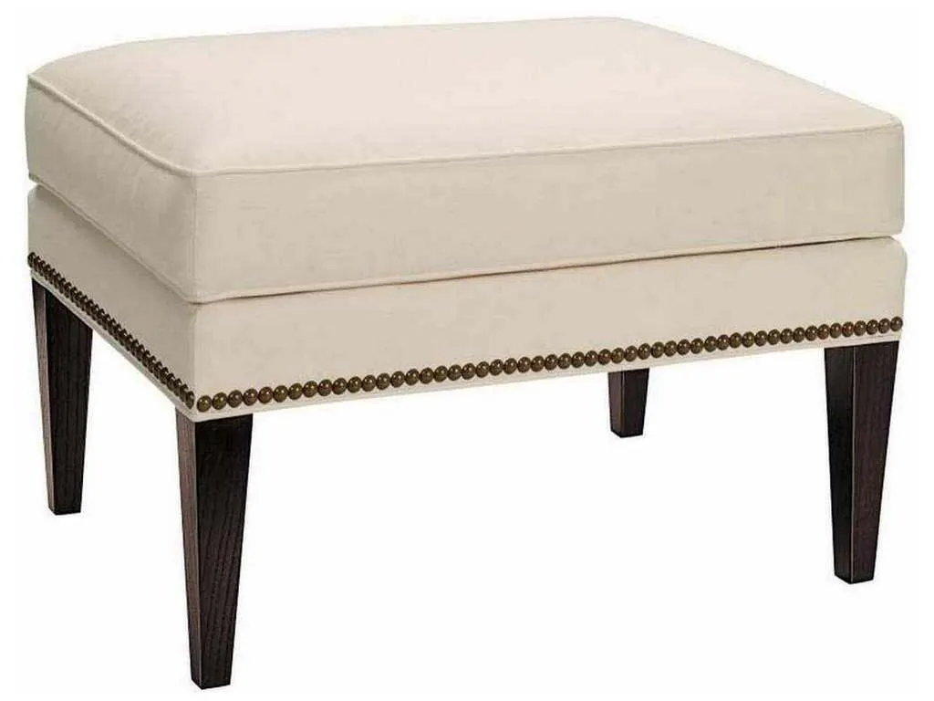 Hickory Chair HC6409-29 Samuel Ottoman