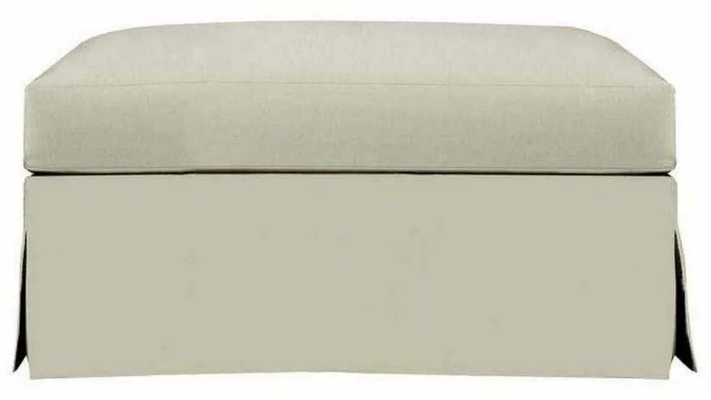 Hickory Chair HC706-53 Marquette Made To Measure Dressmaker Ottoman Hickory Chair HC706-53 Marquette Made To Measure Dressmaker Ottoman