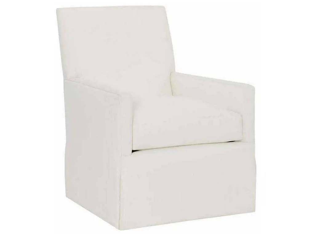 Hickory Chair HC7209-21 Box Back Bergere Skirted Chair