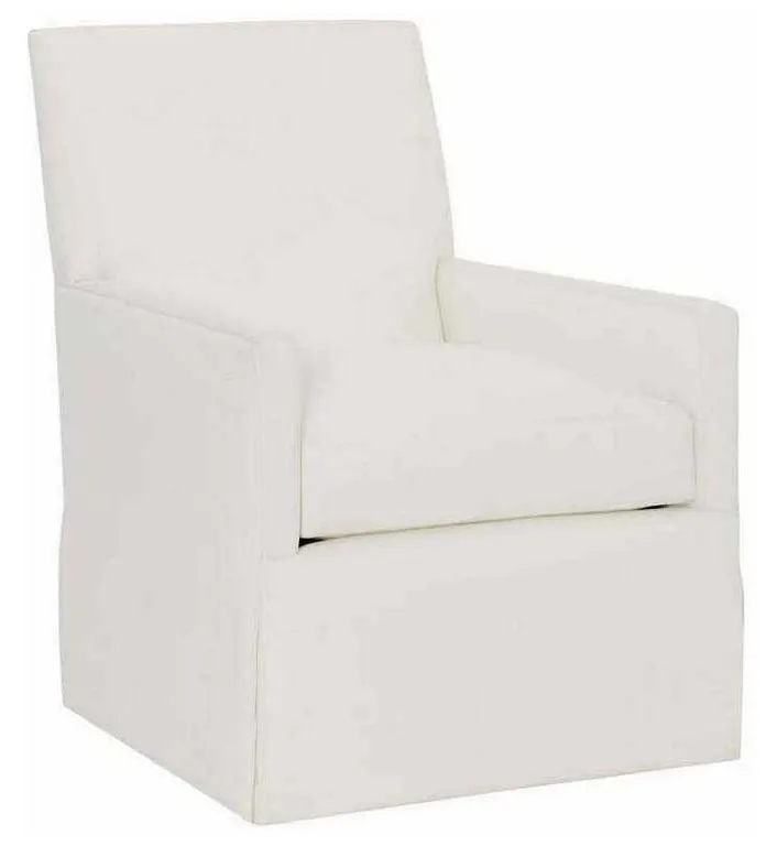Hickory Chair HC7209-21 Box Back Bergere Skirted Chair Hickory Chair HC7209-21 Box Back Bergere Skirted Chair