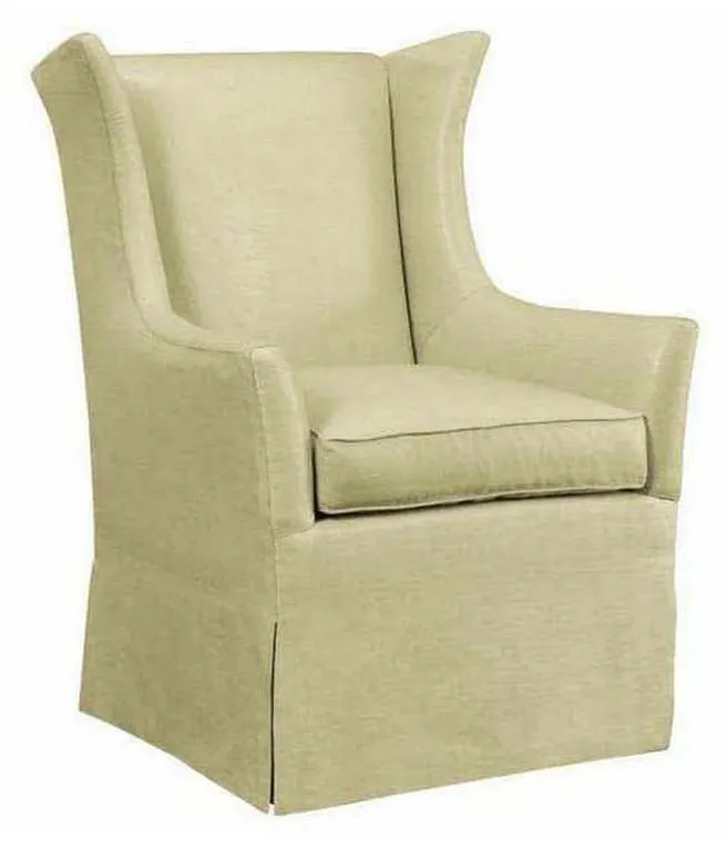 Hickory Chair HC7636-21 Jackson Skirted Wing Chair Hickory Chair HC7636-21 Jackson Skirted Wing Chair