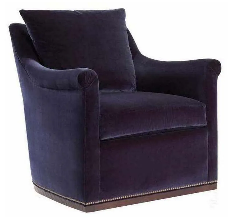 Hickory Chair HC9509-27 Jules Low Profile Swivel Chair Hickory Chair HC9509-27 Jules Low Profile Swivel Chair