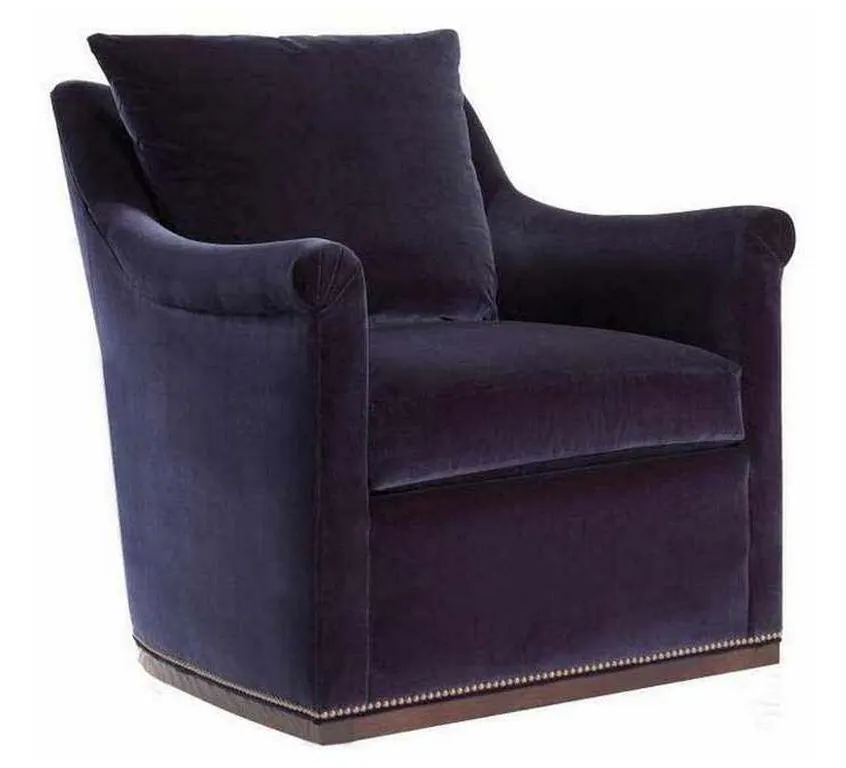 Hickory Chair HC9509-27 Jules Low Profile Swivel Chair Hickory Chair HC9509-27 Jules Low Profile Swivel Chair