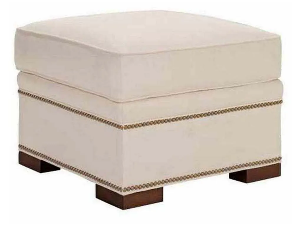 Hickory Chair HC123-29 Kent Ottoman Hickory Chair HC123-29 Kent Ottoman