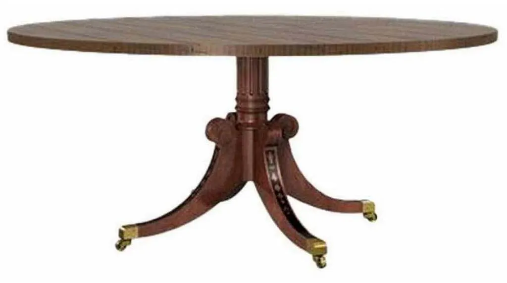 Hickory Chair HC2476-71 Newport Single Pedestal Base Optional Finishes Hickory Chair HC2476-71 Newport Single Pedestal Base Optional Finishes