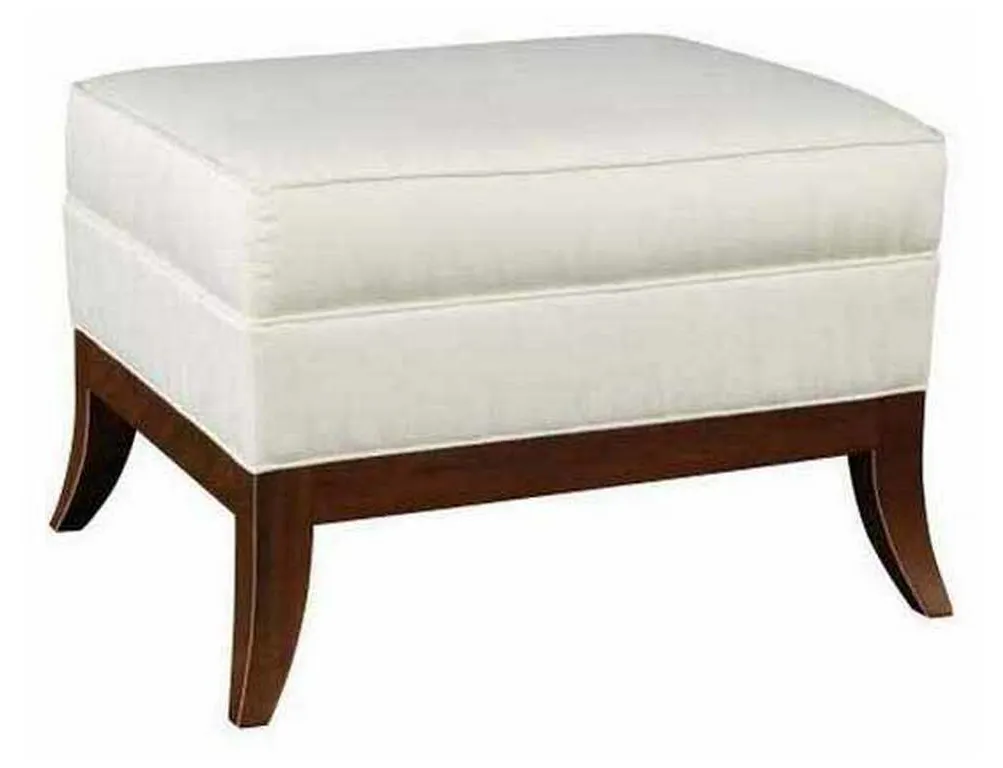 Hickory Chair HC2608-53 Gentry Made to Measure Ottoman Hickory Chair HC2608-53 Gentry Made to Measure Ottoman