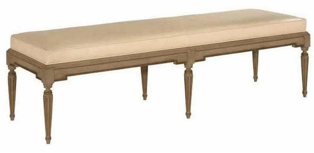 Hickory Chair HC9700-30 Cluny Bench Hickory Chair HC9700-30 Cluny Bench
