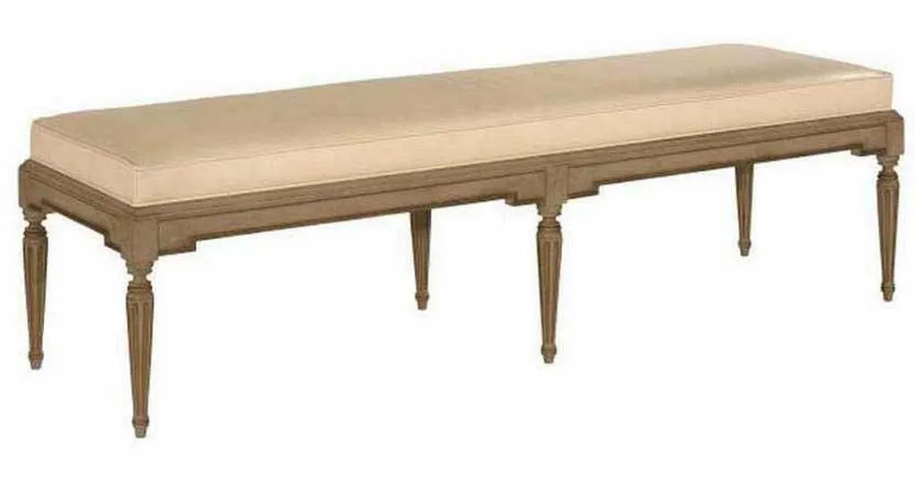 Hickory Chair HC9700-30 Cluny Bench Hickory Chair HC9700-30 Cluny Bench