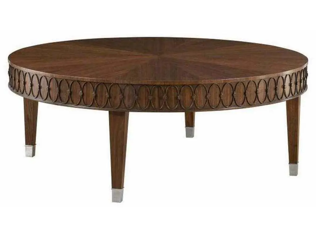 Hickory Chair HC9079-10 Kiam Round Cocktail Table