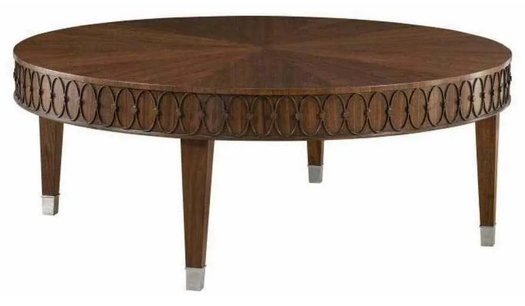 Hickory Chair HC9079-10 Kiam Round Cocktail Table Hickory Chair HC9079-10 Kiam Round Cocktail Table