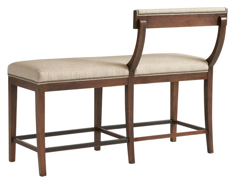 Hickory Chair HC7210-53 Split Klismos Bench Lsf Hickory Chair HC7210-53 Split Klismos Bench Lsf