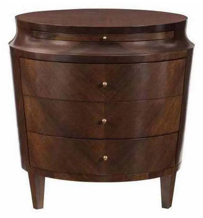 Hickory Chair HC7290-70 Scalloped Side Table Hickory Chair HC7290-70 Scalloped Side Table
