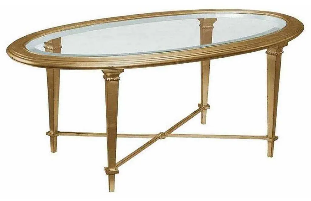 Hickory Chair HC2579-10 Bristol Oval Cocktail Table Hickory Chair HC2579-10 Bristol Oval Cocktail Table