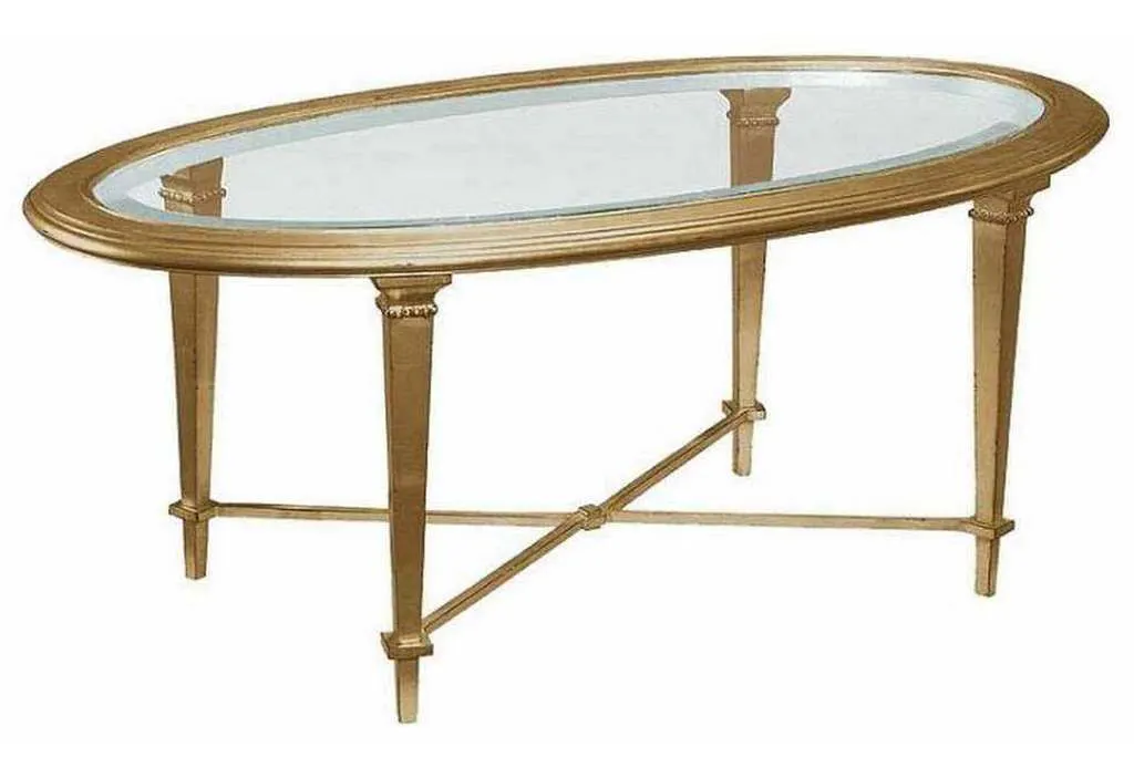 Hickory Chair HC2579-10 Bristol Oval Cocktail Table Hickory Chair HC2579-10 Bristol Oval Cocktail Table