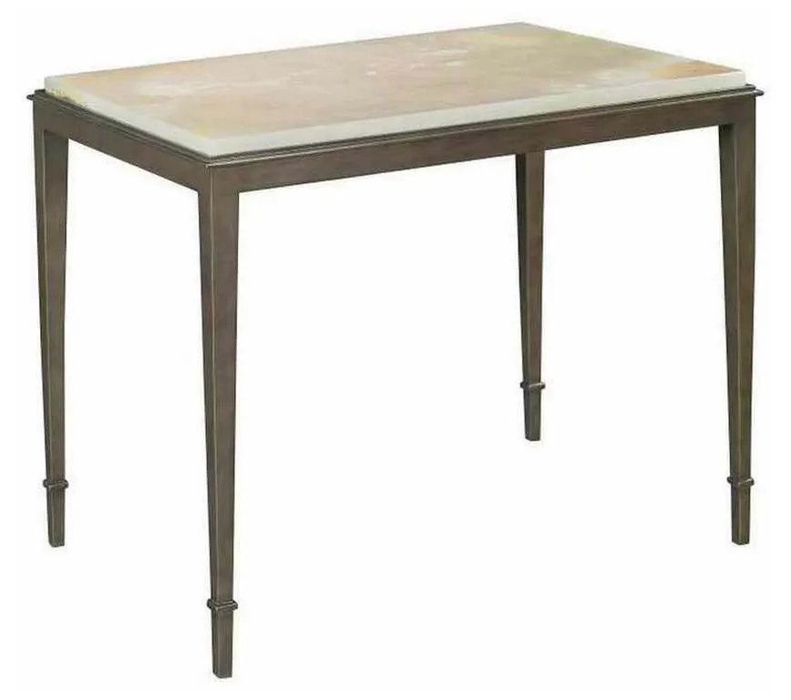 Hickory Chair HC2686-80S Fyn Side Table With Stone Top Hickory Chair HC2686-80S Fyn Side Table With Stone Top