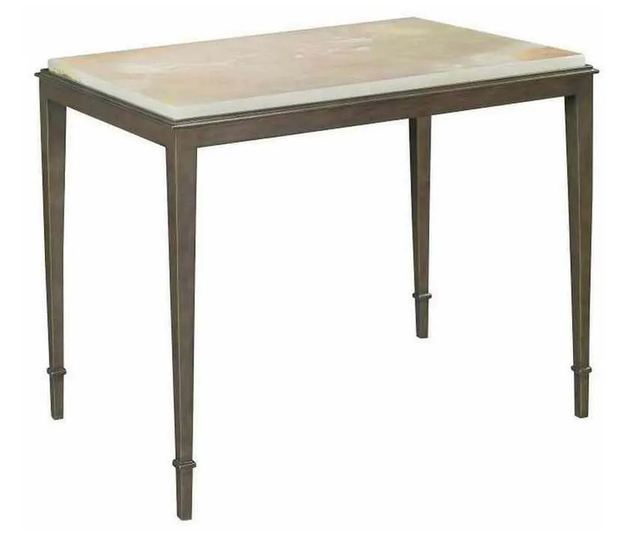 Hickory Chair HC2686-80S Fyn Side Table With Stone Top Hickory Chair HC2686-80S Fyn Side Table With Stone Top