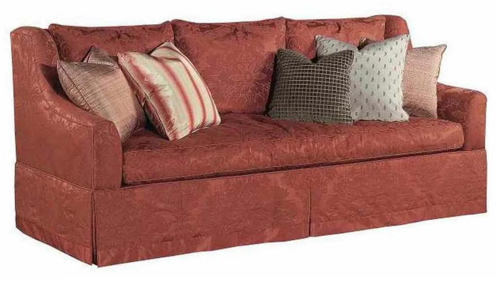 Hickory Chair HC322-51 Sutton Skirted Sofa Made To Measure Sofa Hickory Chair HC322-51 Sutton Skirted Sofa Made To Measure Sofa