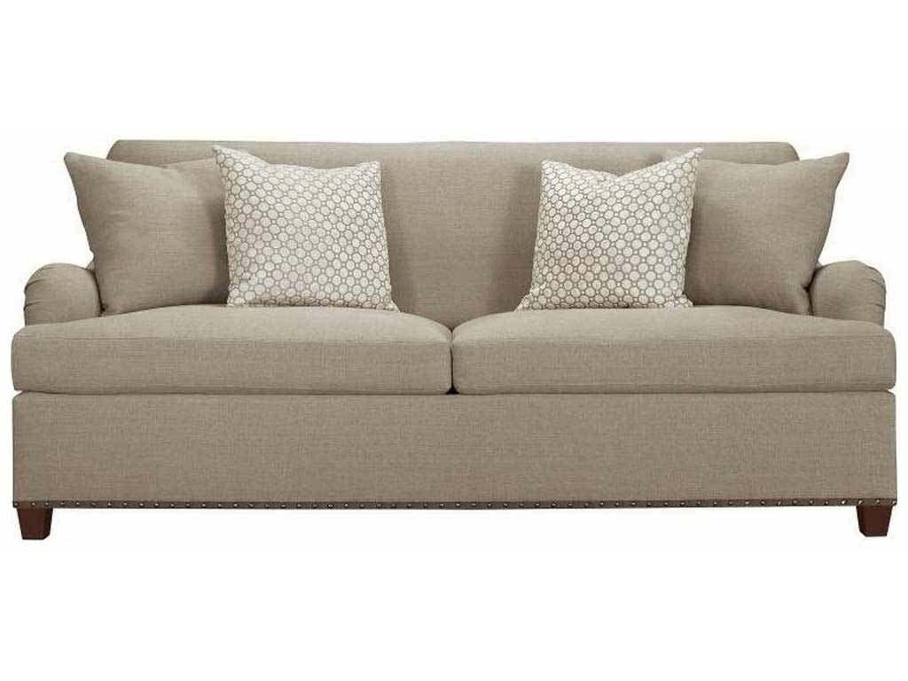 Hickory Chair HC4121-21 Sihouettes Sleep Sofa With English Arm Exp Leg