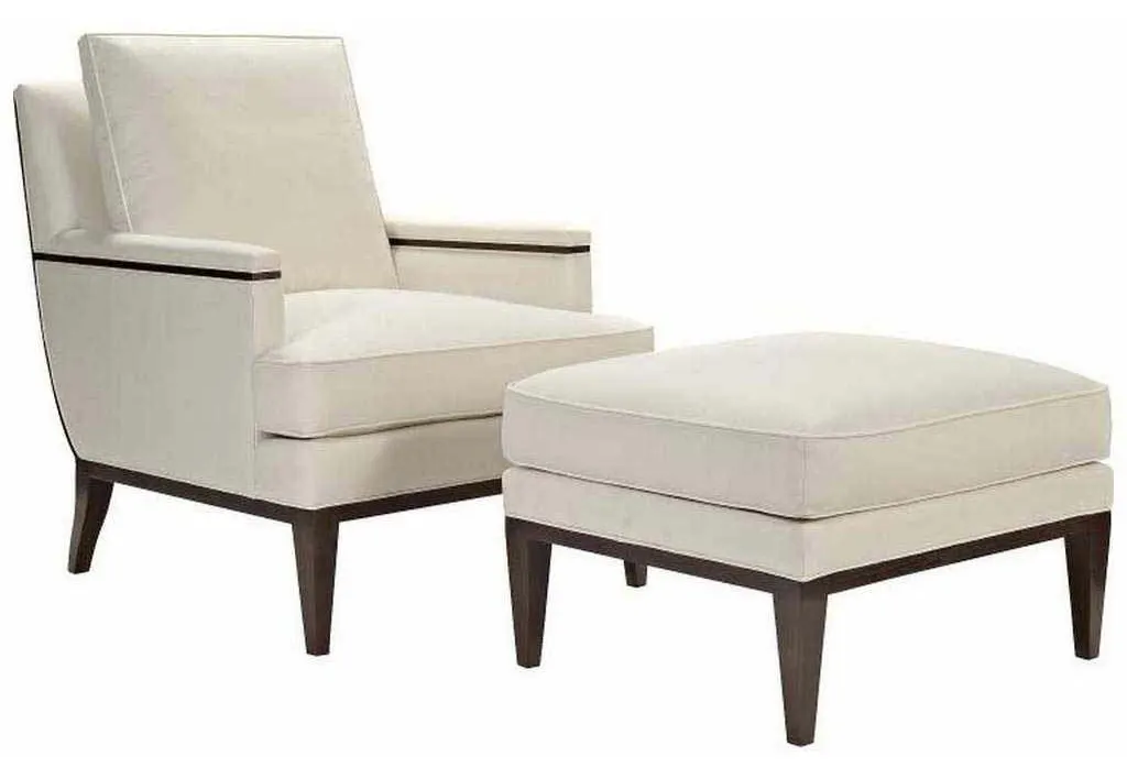 Hickory Chair HC6408-29 Alexander Ottoman Hickory Chair HC6408-29 Alexander Ottoman