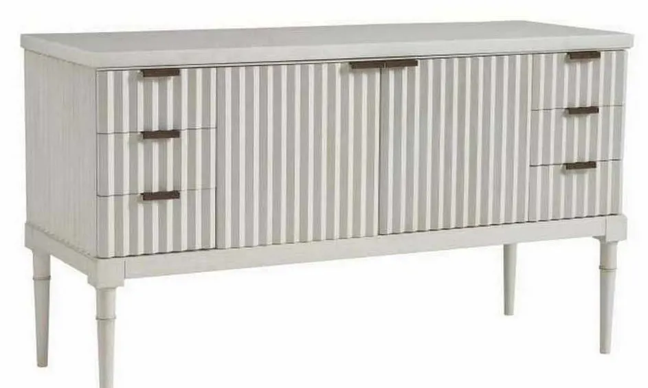 Hickory Chair HC7247-70S Petite Plaited Buffet With Stone Top Hickory Chair HC7247-70S Petite Plaited Buffet With Stone Top