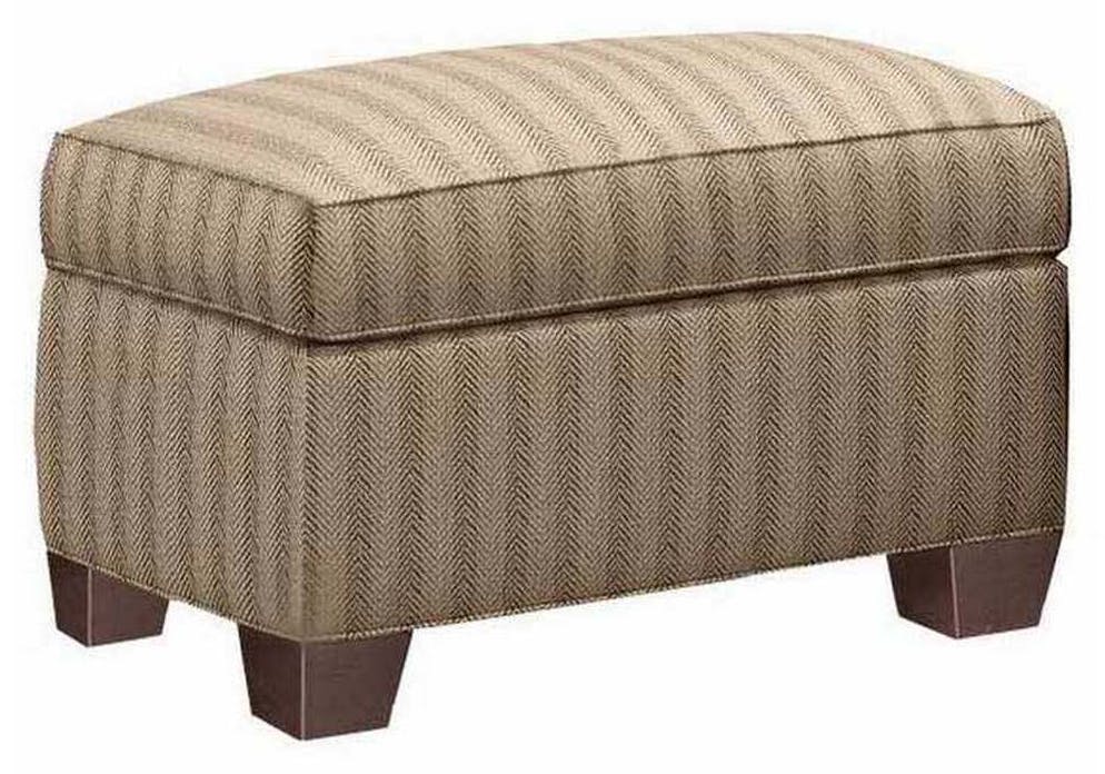 Hickory Chair HC7644-53 Foster Ottoman Made To Measure Hickory Chair HC7644-53 Foster Ottoman Made To Measure