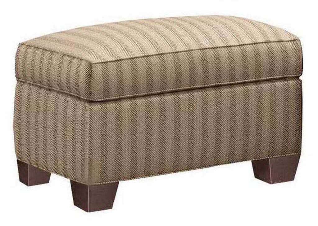 Hickory Chair HC7644-53 Foster Ottoman Made To Measure Hickory Chair HC7644-53 Foster Ottoman Made To Measure
