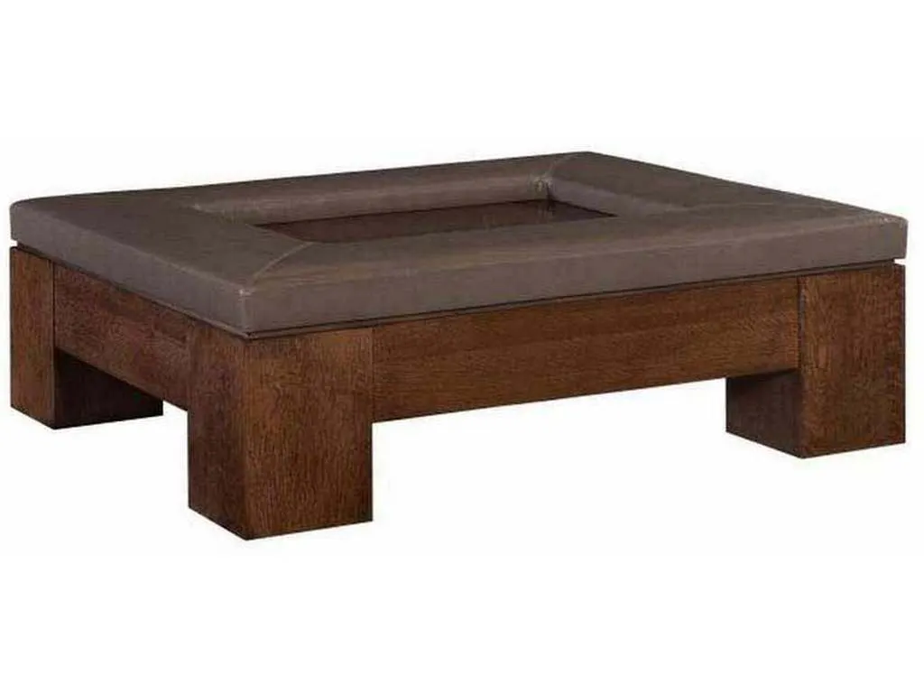 Hickory Chair HC976048-70U Mikos Cocktail Table Uph Top