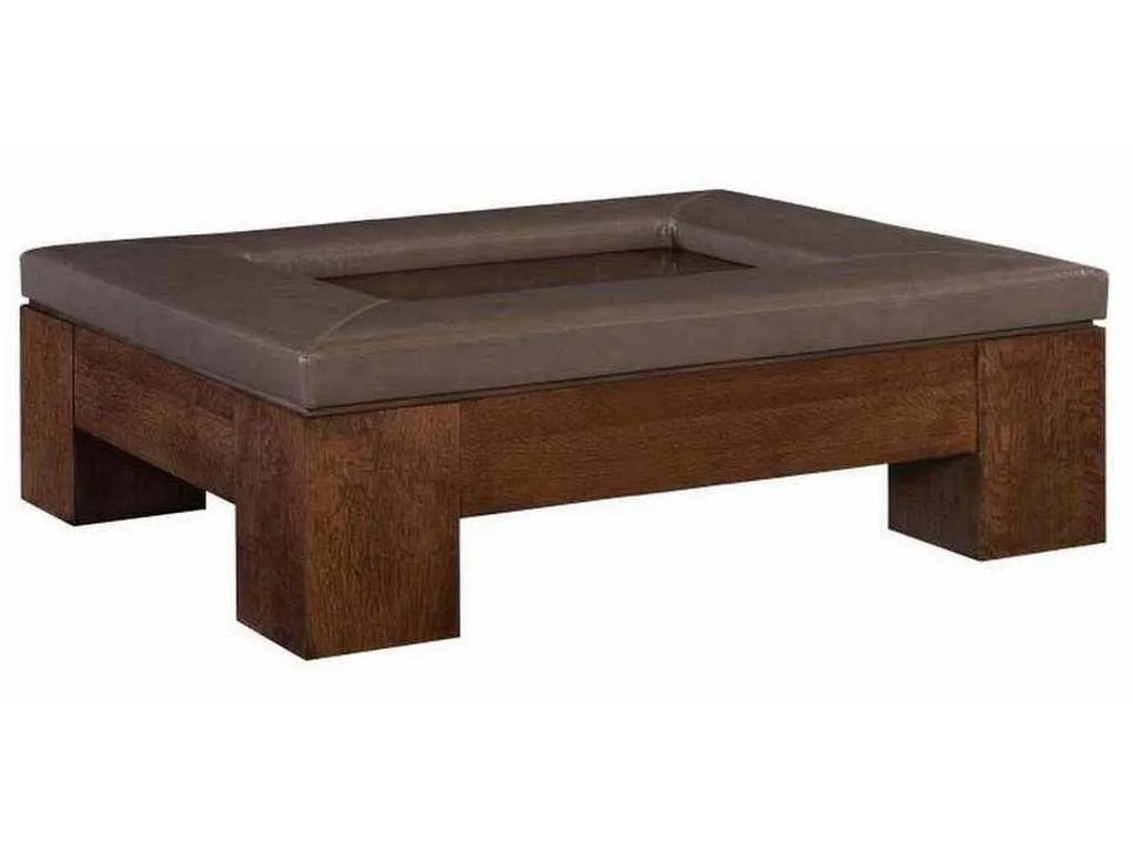 Hickory Chair HC977254-70U Mikos Cocktail Table Uph Top