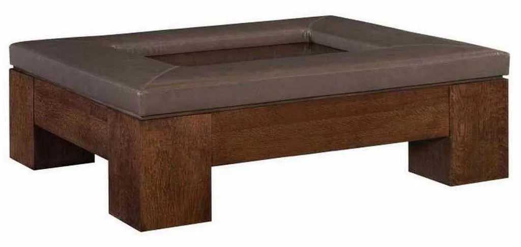 Hickory Chair HC977254-70U Mikos Cocktail Table Uph Top Hickory Chair HC977254-70U Mikos Cocktail Table Uph Top