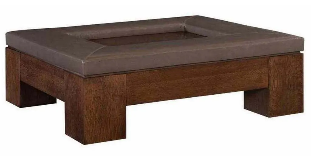 Hickory Chair HC977254-70U Mikos Cocktail Table Uph Top Hickory Chair HC977254-70U Mikos Cocktail Table Uph Top