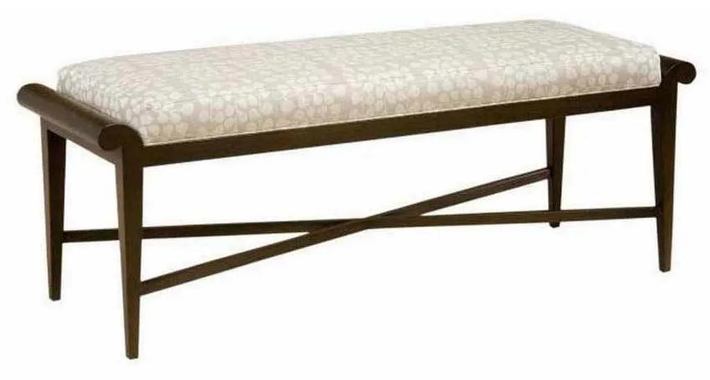 Hickory Chair PE138-00 Carla Long Bench Hickory Chair PE138-00 Carla Long Bench