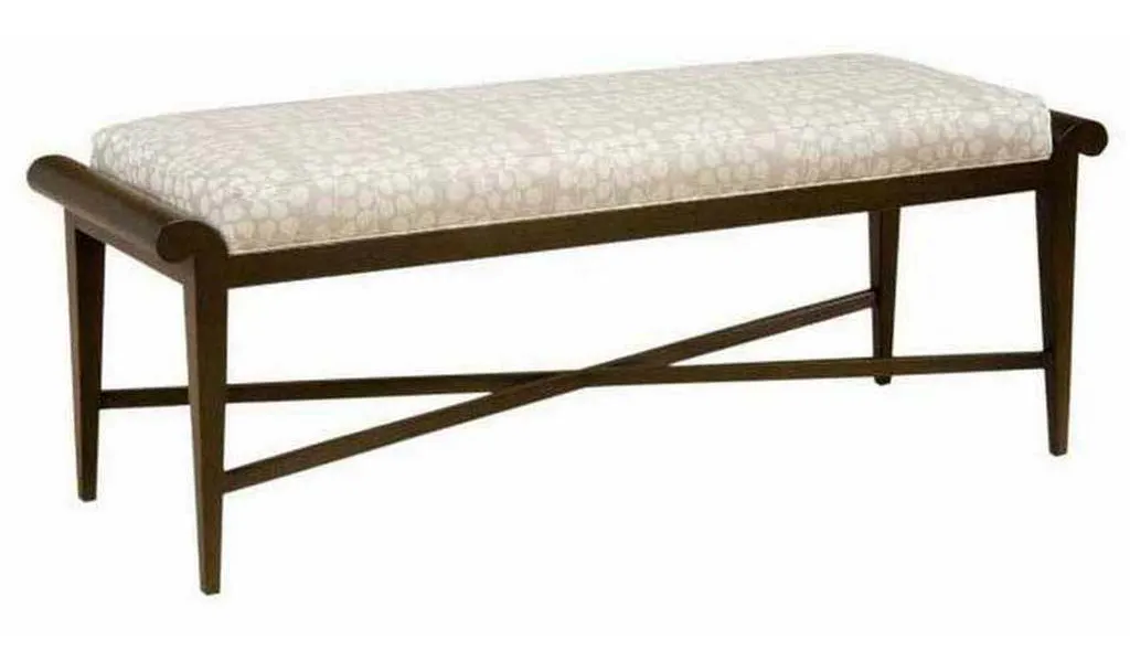 Hickory Chair PE138-00 Carla Long Bench Hickory Chair PE138-00 Carla Long Bench