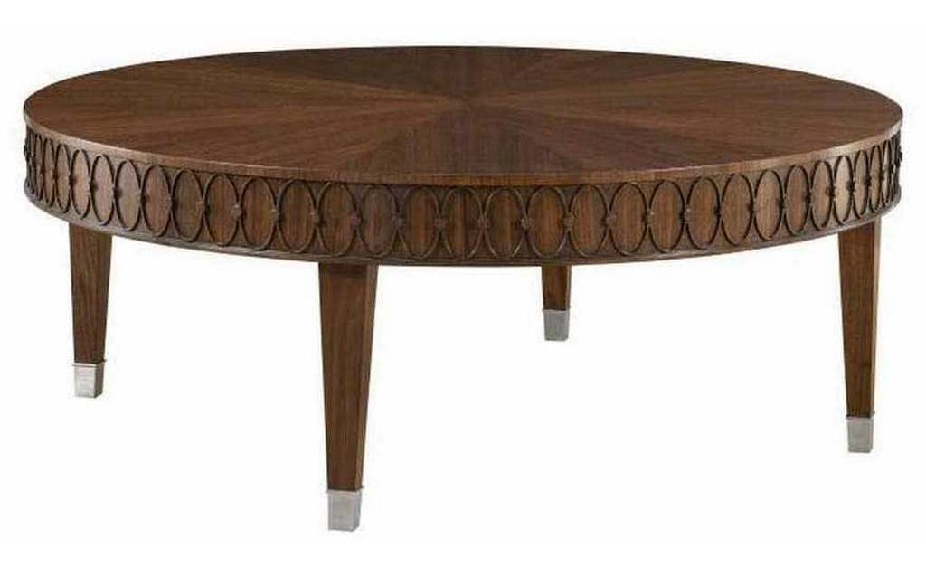 Hickory Chair HC9079-70 Kiam Round Cocktail Table Hickory Chair HC9079-70 Kiam Round Cocktail Table