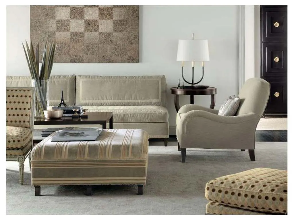 Hickory Chair HC1510-29 Inman Ottoman Hickory Chair HC1510-29 Inman Ottoman