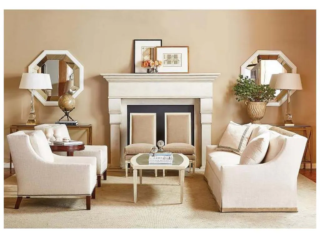 Hickory Chair HC1535-02 Chatham Sofa with Skirt Hickory Chair HC1535-02 Chatham Sofa with Skirt