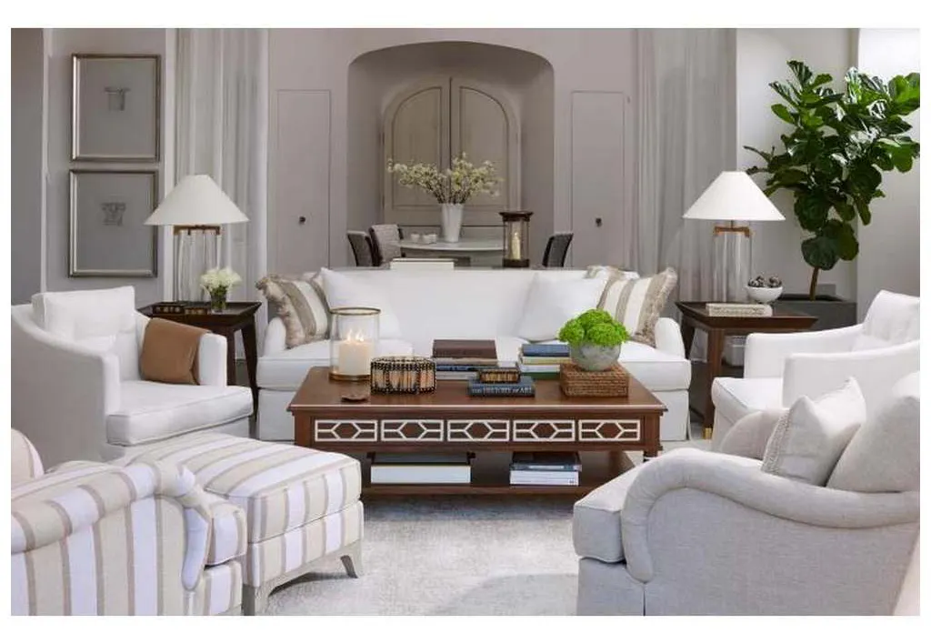Hickory Chair HC3480-70 Mamounia Cocktail Table Hickory Chair HC3480-70 Mamounia Cocktail Table