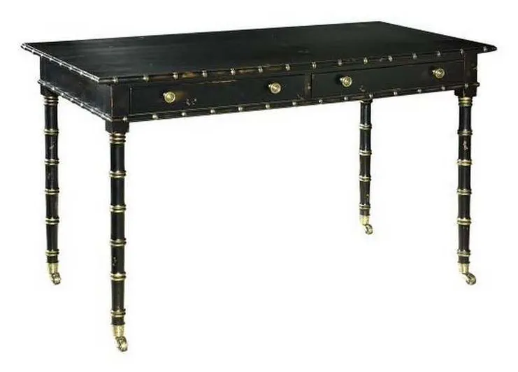 Hickory Chair HC5210-70 Regency Bamboo Writing Table Hickory Chair HC5210-70 Regency Bamboo Writing Table